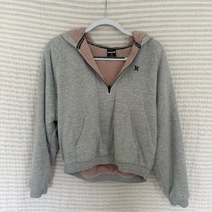Hurley Cropped Fleece Hoodie